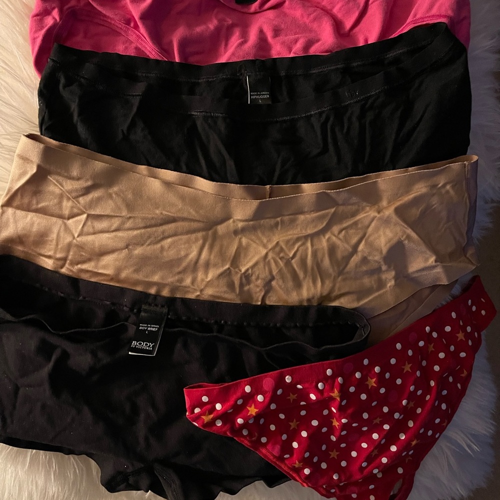 Body by Victoria Victoria’s Secret Lot of 5 Panties size Large